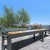 a bench on a patio